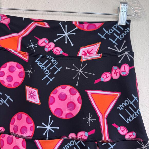 Pickleball Bella Skort Womens 2 Happy Hour Athletic Tennis Kick Pleat Medium - Picture 4 of 9